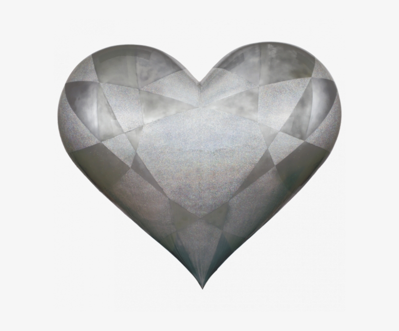 2018 Large Heart By Piero Spadaro "bae - Grey Heart, transparent png