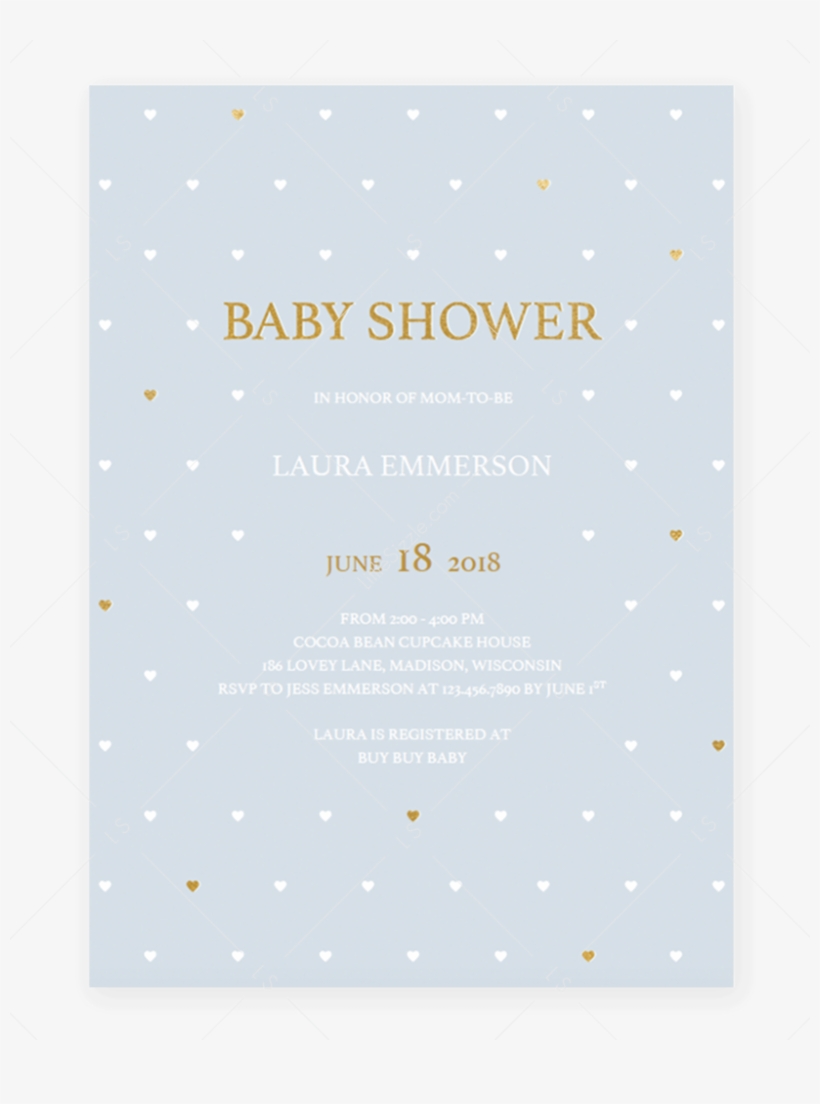 Baby Boy Shower Invitation Template By Littlesizzle - Event, transparent png