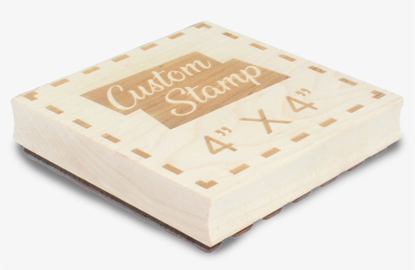 4" By 4" Engraved Stamp - Gruyère Cheese, transparent png