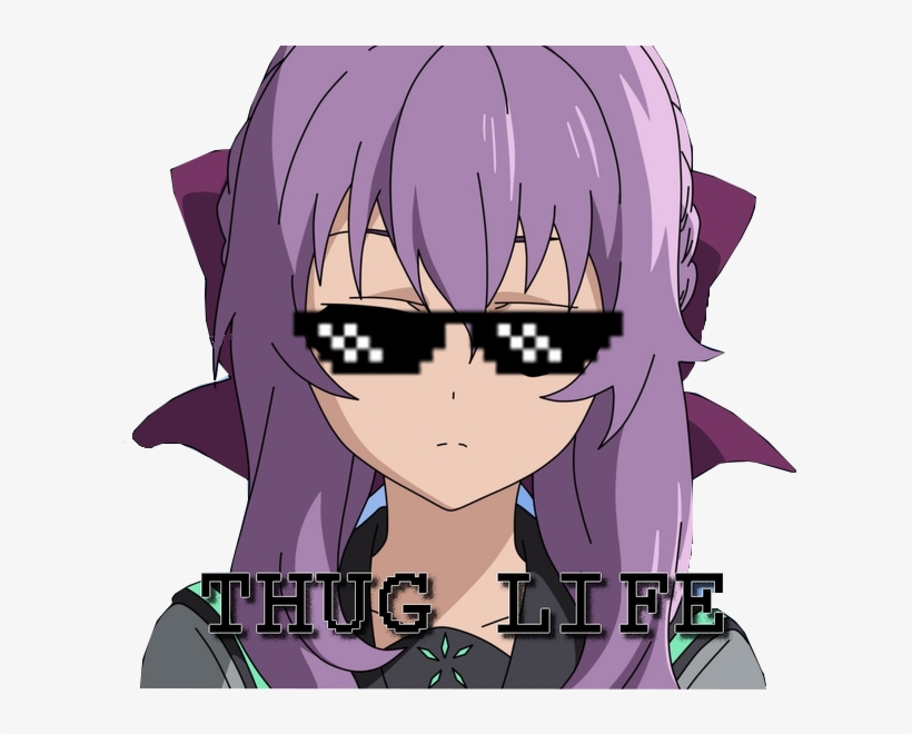 Lien Direct, 2017/23/1496835568 Thug Life - Shinoa Render, transparent png