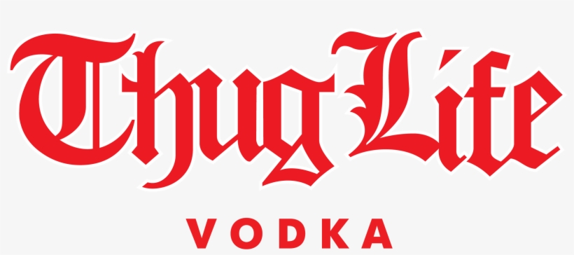 Thug Life, Vodka - Calligraphy, transparent png