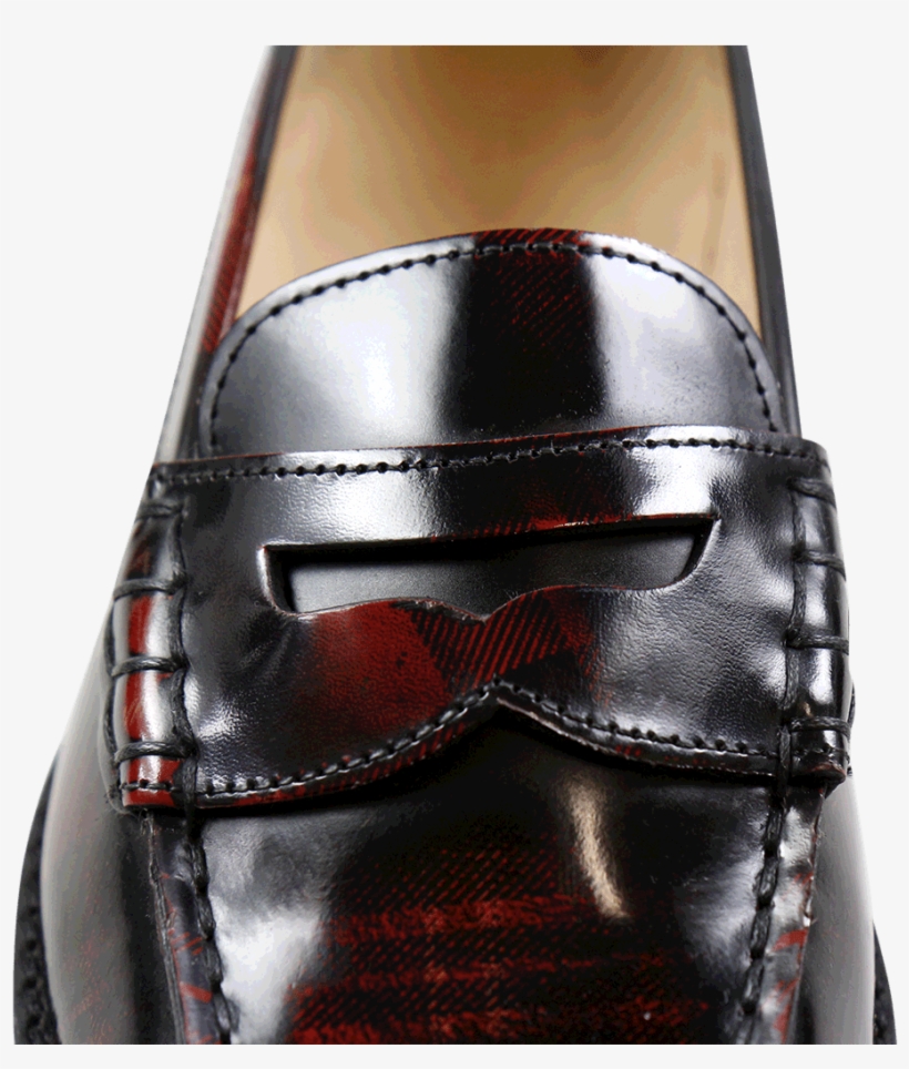 Loafers Mia 1 Brush Check Marlboro Ls - Leather, transparent png
