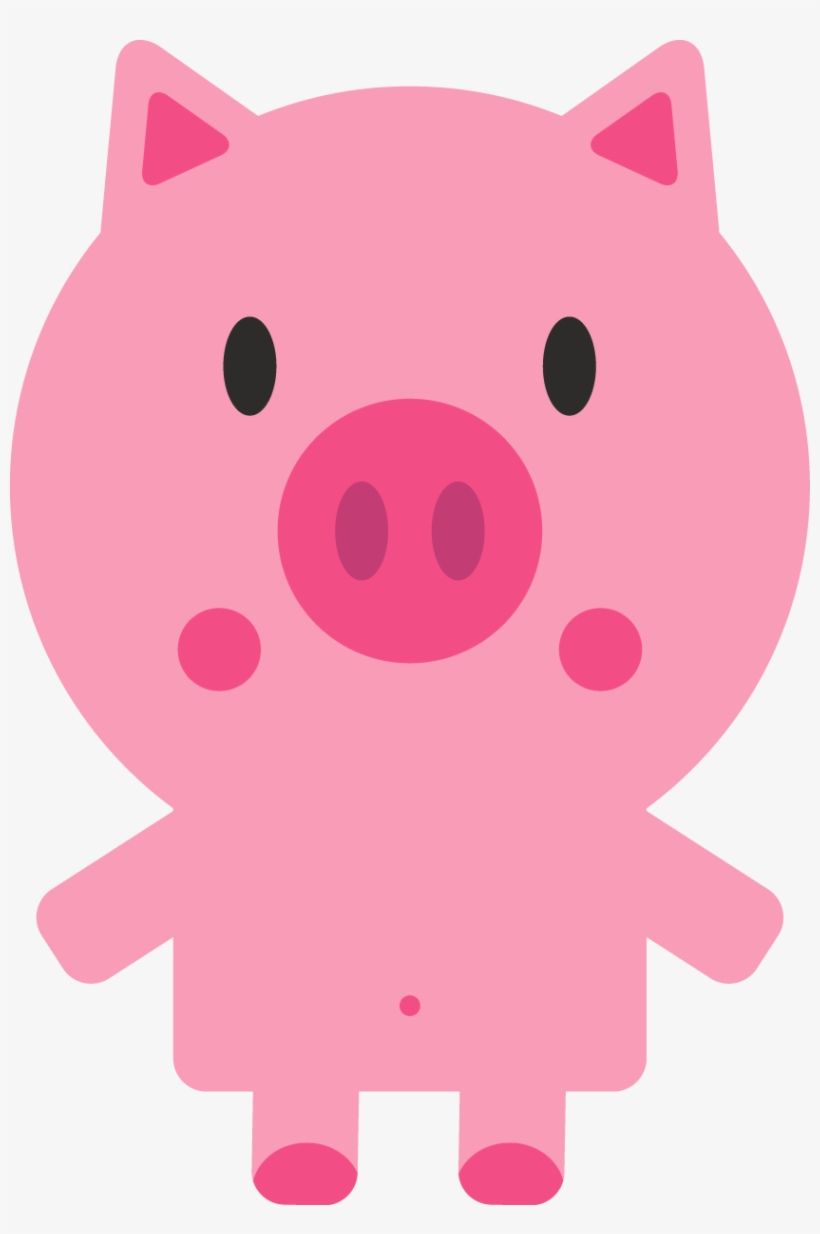 Cute Pig Clipart At Getdrawings - Domestic Pig, transparent png