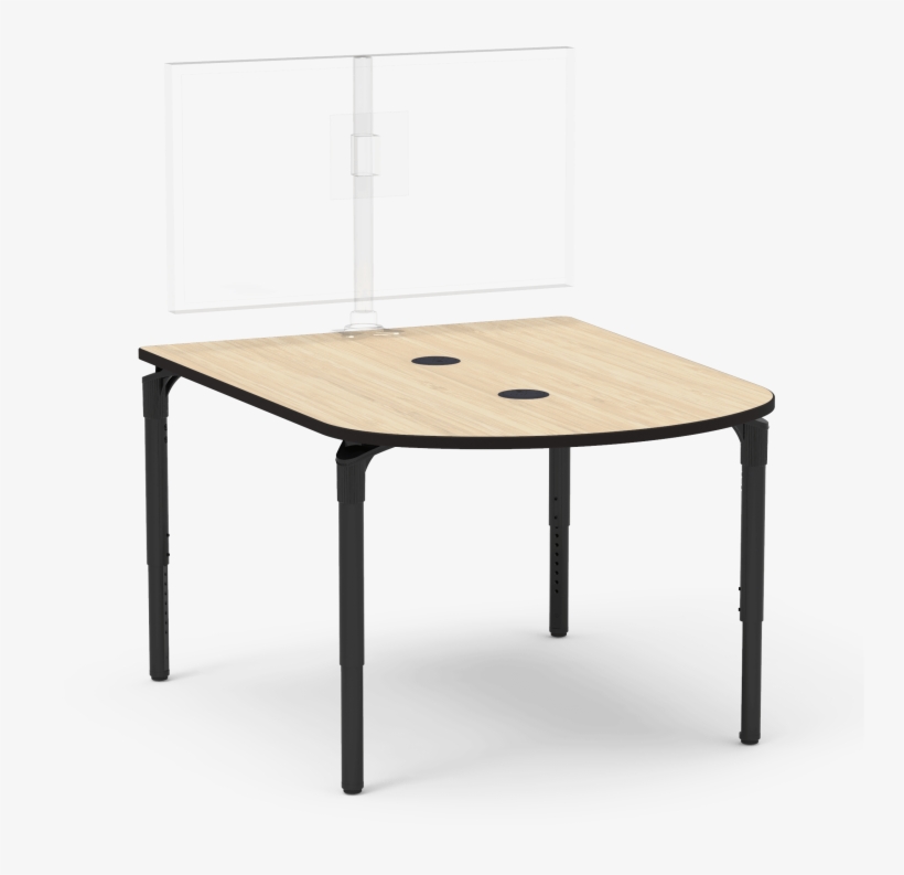 Plateau Series Media Table 48" X 60" - Coffee Table, transparent png