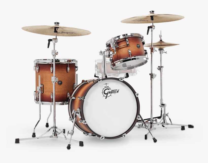 Gretsch Rn2 J483 Stb Renown 3 Piece Drum Set - Gretsch Renown Maple Bop, transparent png