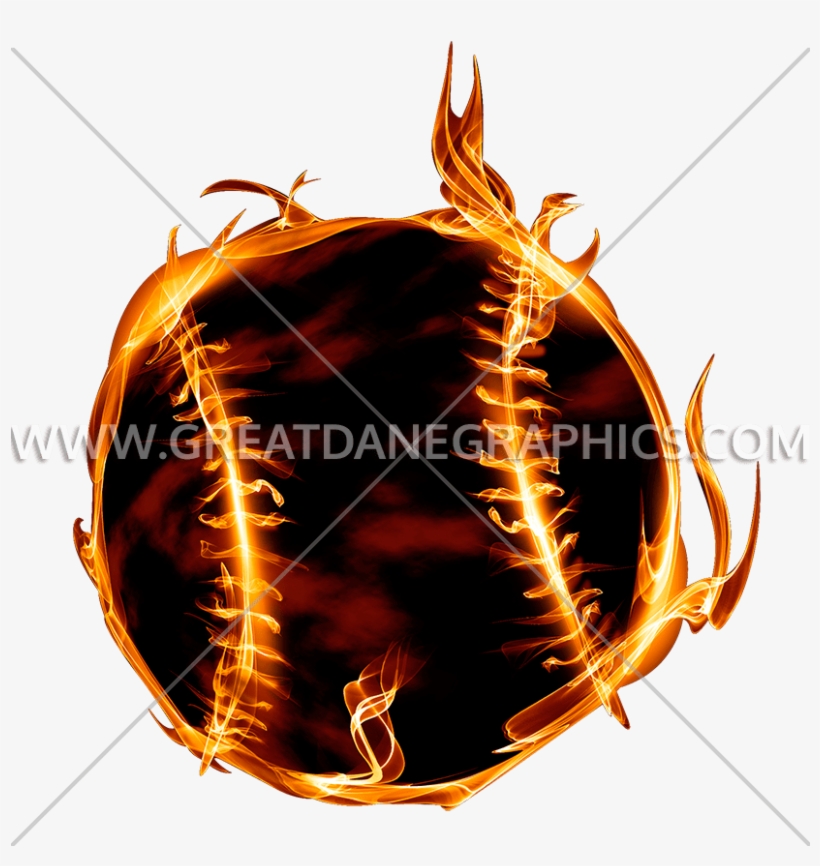 Baseball Smoke Glow - Illustration, transparent png