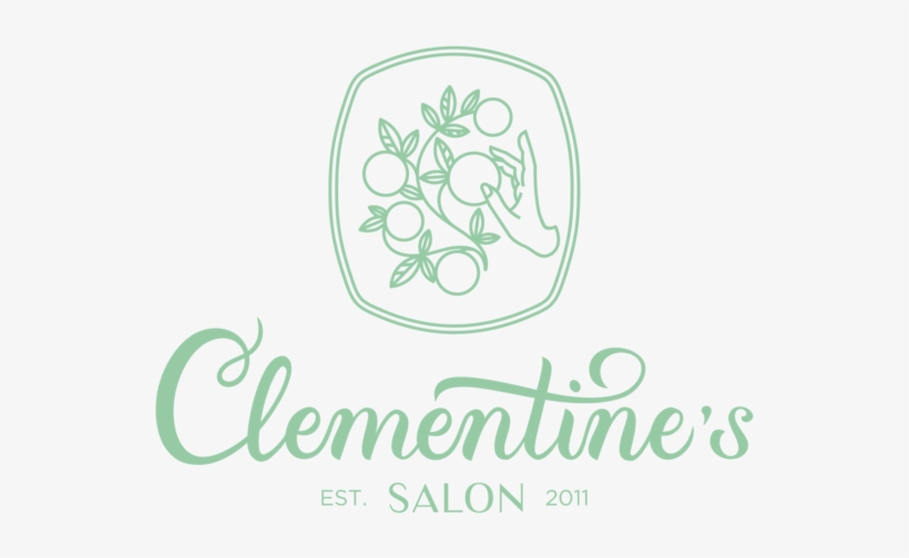 Clementine's Salon Logo-02, transparent png