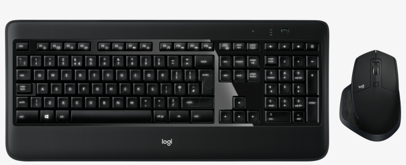 Keyboard And Mouse Png - Logitech Mx900 Combo, transparent png
