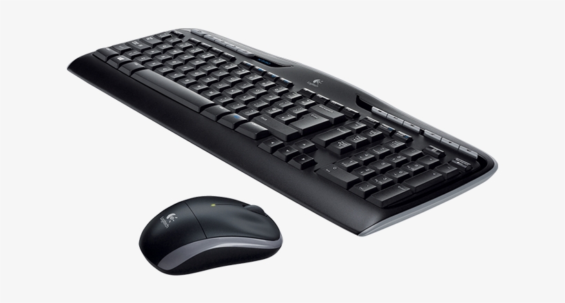 Logitech Keyboard & Mouse Combo - Logitech Wireless Combo Mk330, transparent png