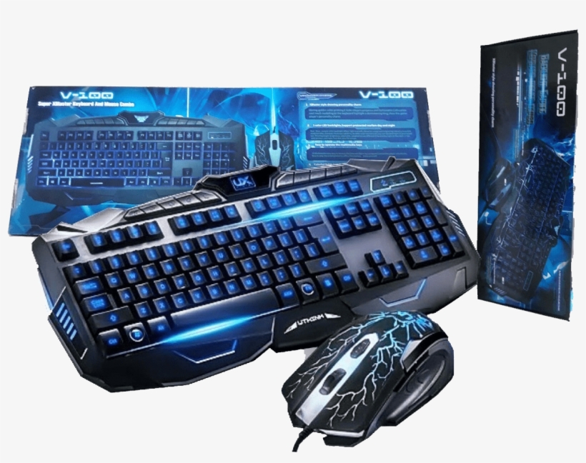 Keyboards - Kit Mouse E Teclado, transparent png