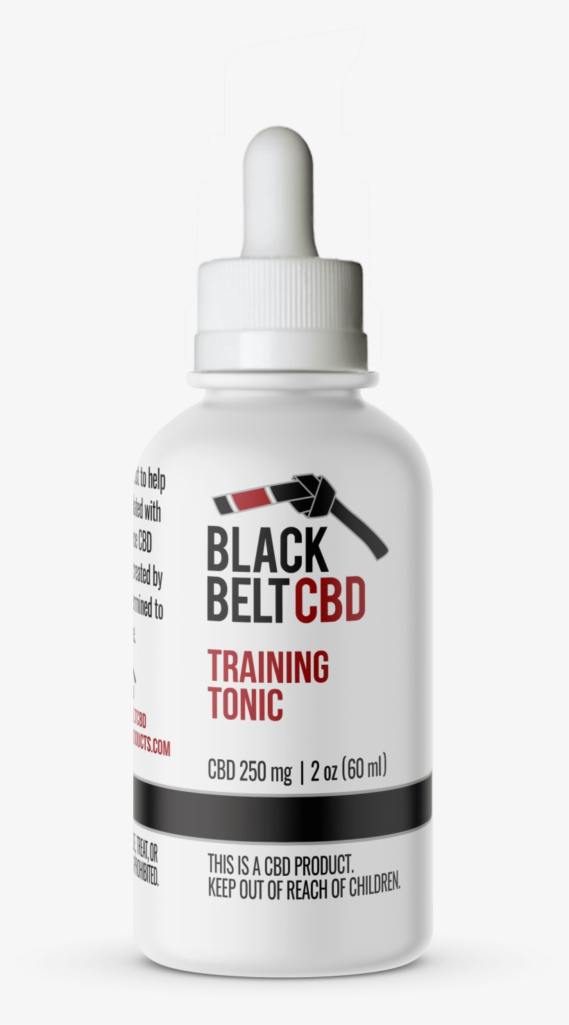Training Tonic - Black Belt Cbd, transparent png