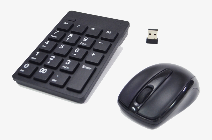 Wireless - Numeric Keypad, transparent png