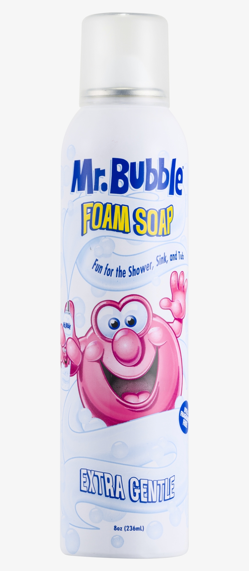 Bubble Foam Soap, Extra Gentle, Dye And Fragrance Free, - Cartoon, transparent png