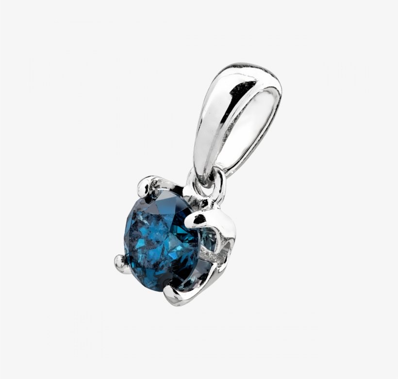 Blue Diamond Pendant - Locket, transparent png