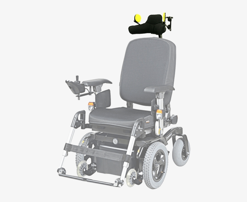 Head Switches On Power Wheelchair - Head Controlled Wheelchair, transparent png