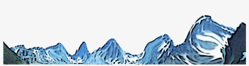 Image Of Snow Mountain Range Created In Maya Before, - Snow, transparent png