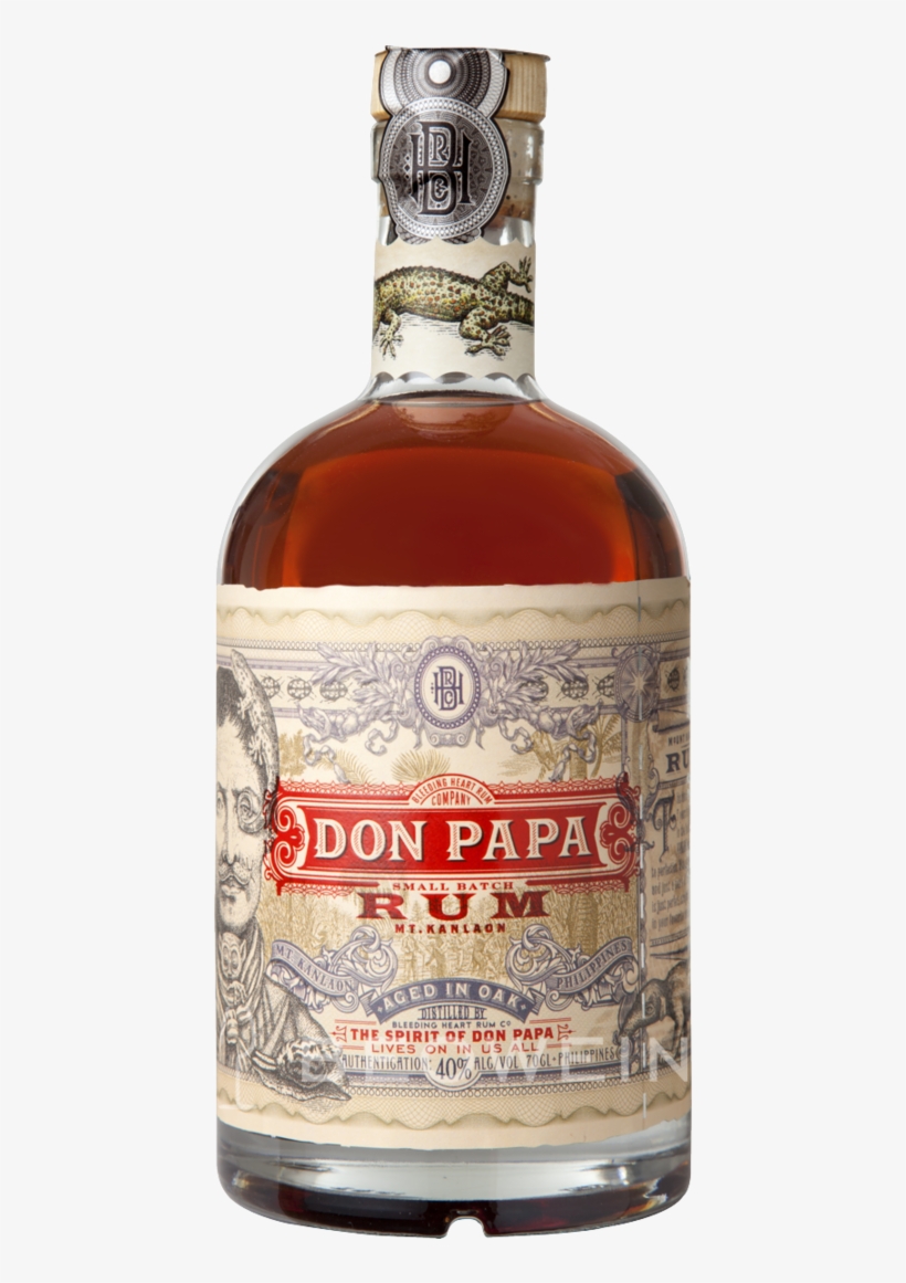 Sku4904 - Don Papa Rum 7, transparent png