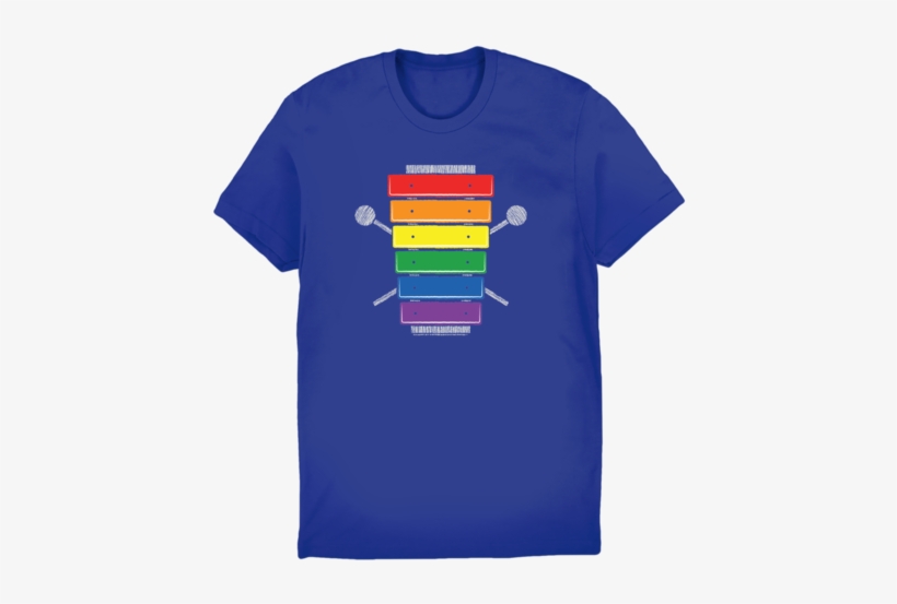 Xylophone Youth T-shirt - Graphic Design, transparent png
