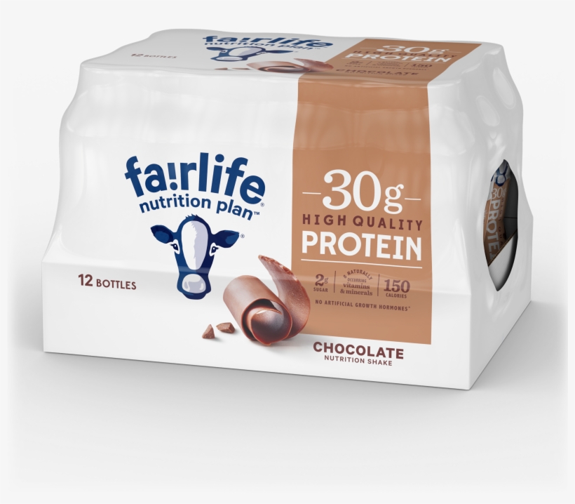 New Fairlife Nutrition Plan - Fairlife Chocolate Protein Shake, transparent png