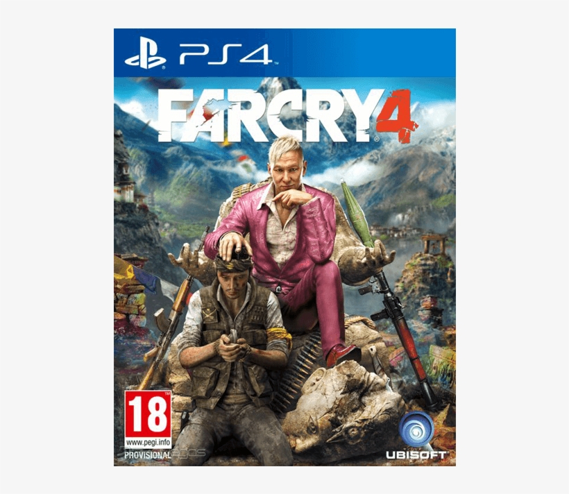Far Cry - Far Cry 4 Ps4 Cover, transparent png
