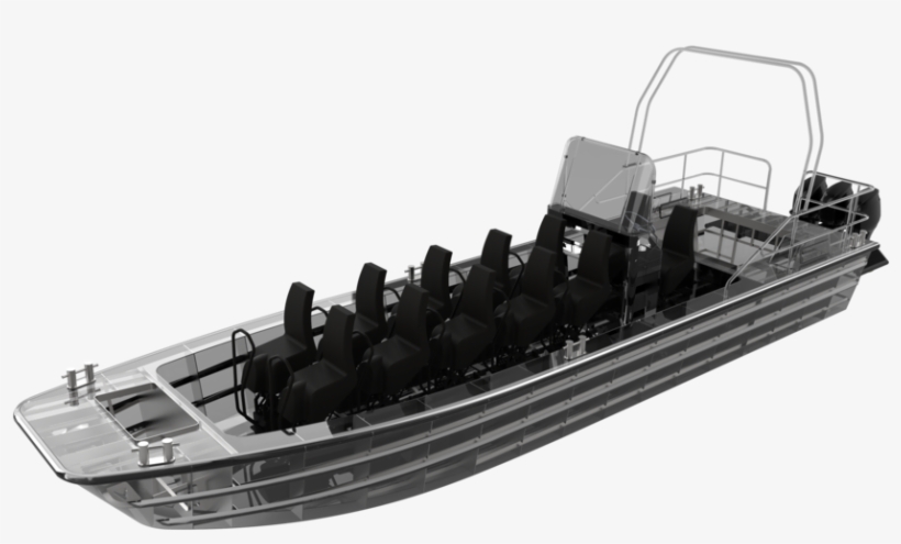 5 Meter Aluminium Speed Boat Phase 1/2 - Rigid-hulled Inflatable Boat, transparent png