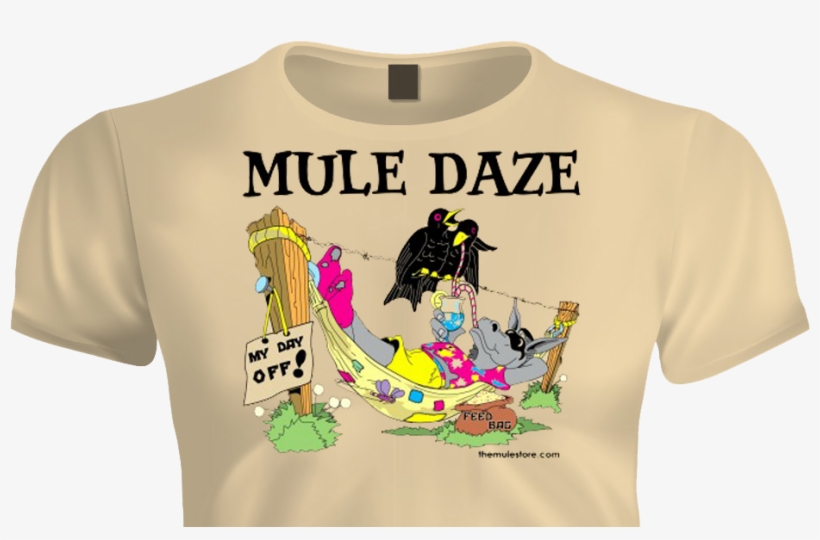 T-shirt - Mule Daze - Active Shirt, transparent png