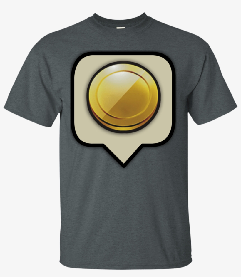 Barbarian Clash Of Clans Gold Coin Motif Men's T-shirt - T-shirt, transparent png