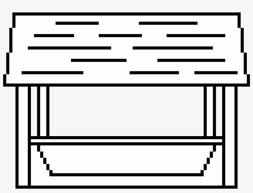 Stall Pixel Art, transparent png