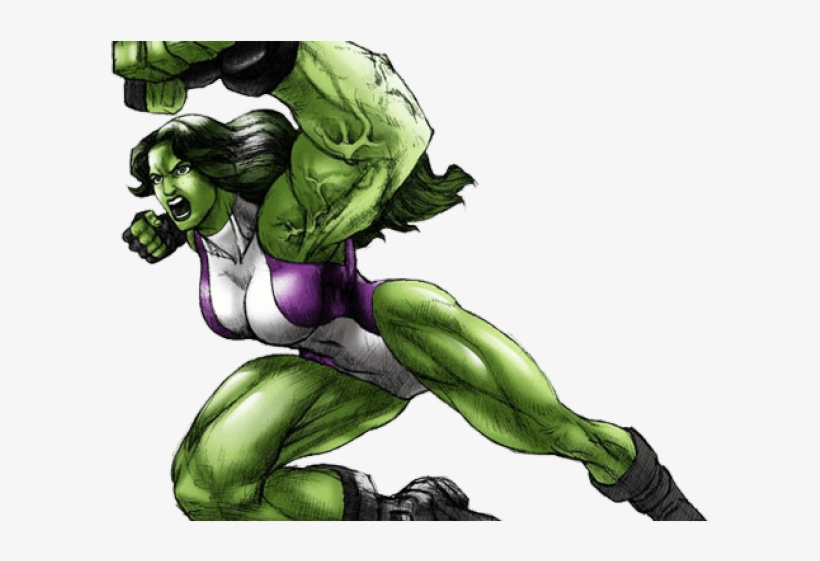 She Hulk Png, transparent png