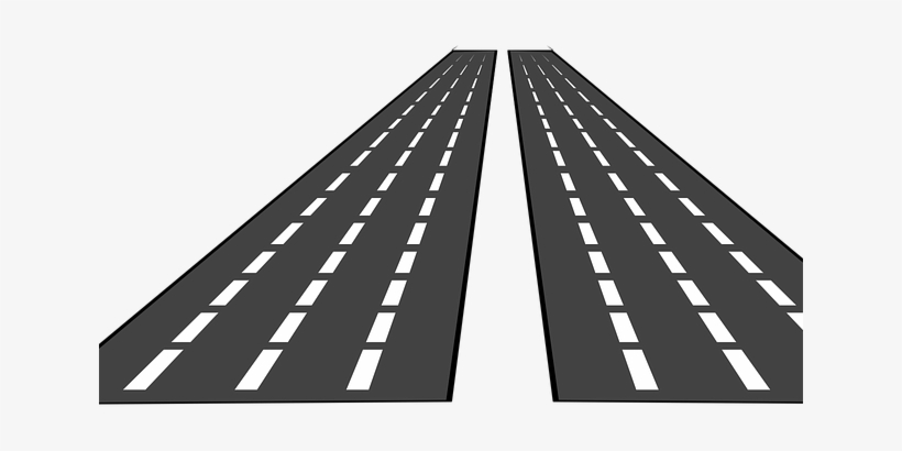 Freeway Clipart Blank Road Sign - Vision Of New India, transparent png
