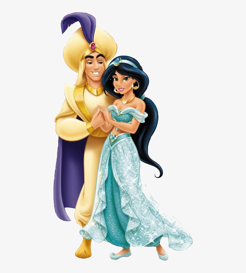 Aladdin And Jasmine Png, transparent png