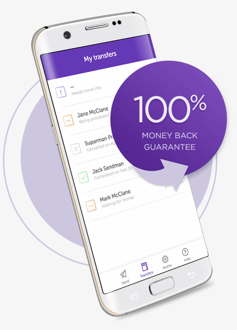 We Will Pay 100% Of Your Transfer Fee Back If We Don't - Iphone, transparent png