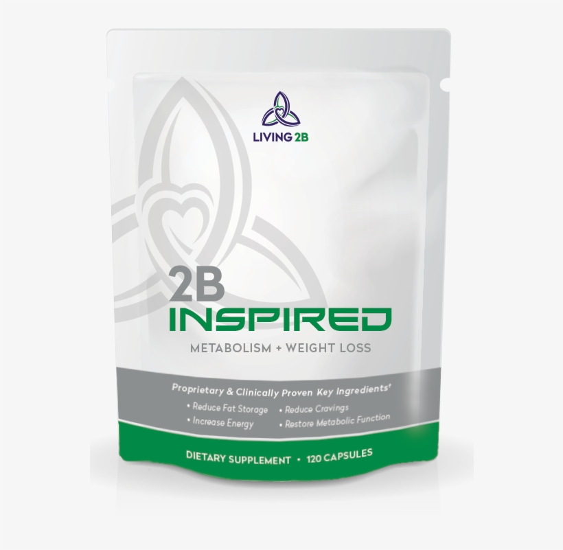 Living 2b Inspired Weight Loss - Packaging And Labeling, transparent png