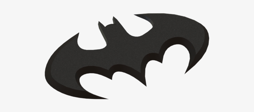Batman & Superman Logos - Batman Logo Stl File, transparent png