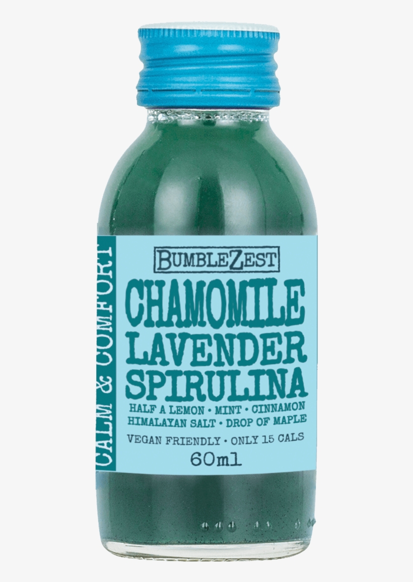 Calm & Comfort Chamomile - Glass Bottle, transparent png