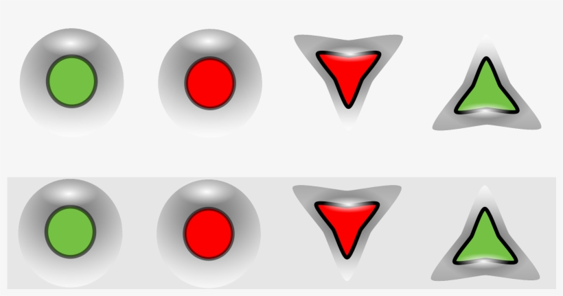 Stop Button Green Signal Signals - Signal Button, transparent png