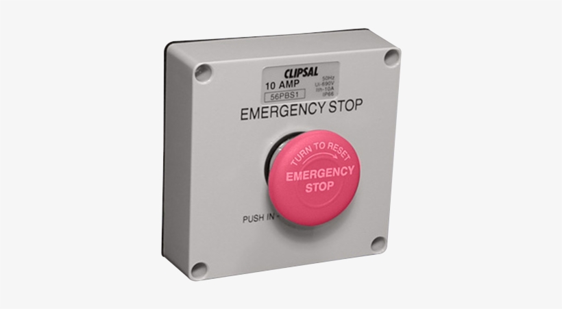56pbs1le Push Button Control Station, 3a, Emergency - Emergency Push Button Station, transparent png