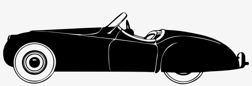 Sports Car Drawing Renault 5 Computer Icons - Black And White Classic