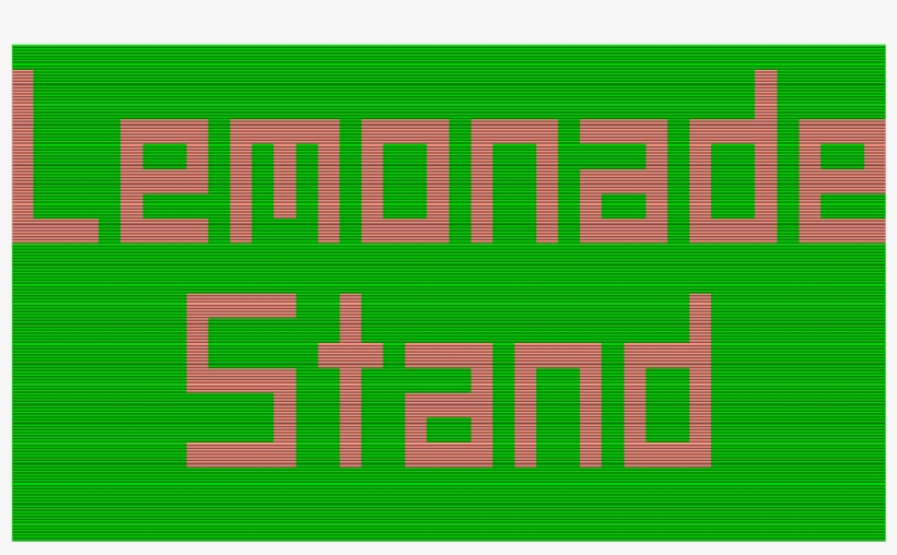 Lemonade Stand - Colorfulness, transparent png