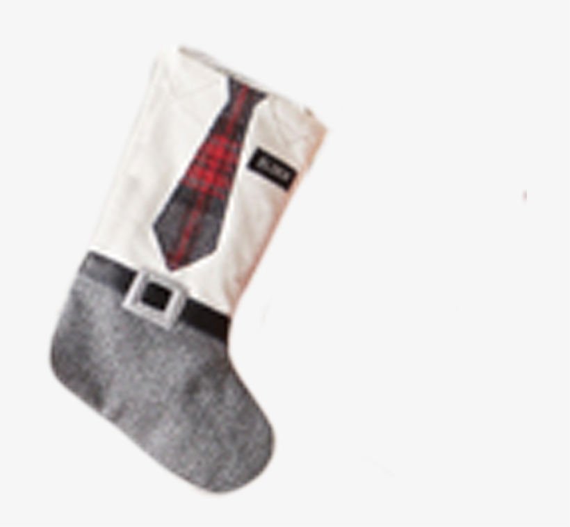 Plaid Wool Missionary Stocking - Sock, transparent png