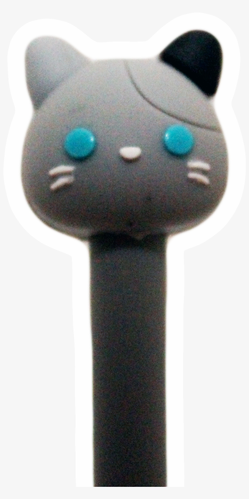 Cute Cat Paw Cat Face Gel Pens,pens - Black Cat, transparent png