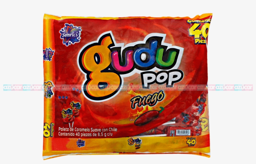 Sonric`s Gudupop Fuego 18/40 Sonrics - Paletas Gudupop, transparent png