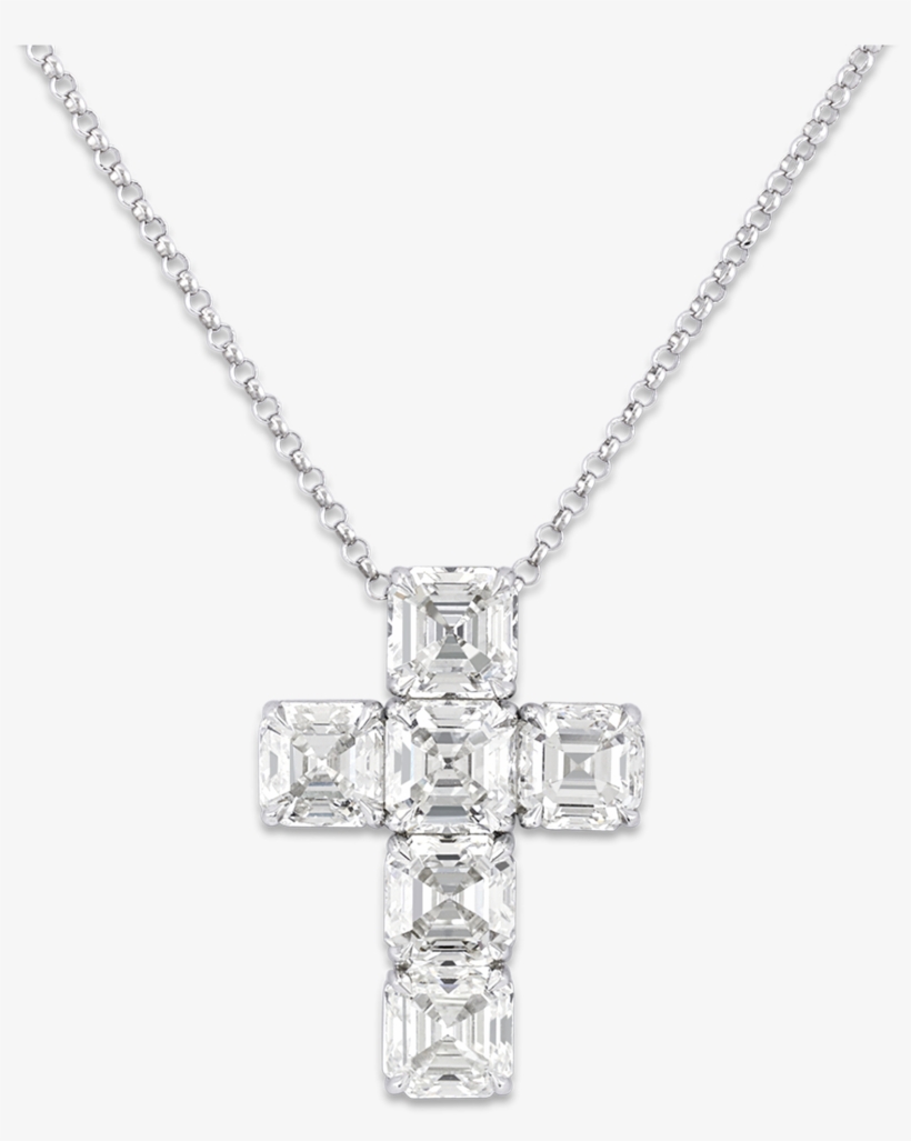 Diamond Cross Pendant, - Pendant, transparent png