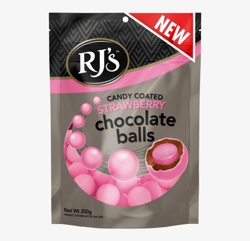 Strawberry Candy Balls - Rj's Raspberry Chocolate Balls, transparent png