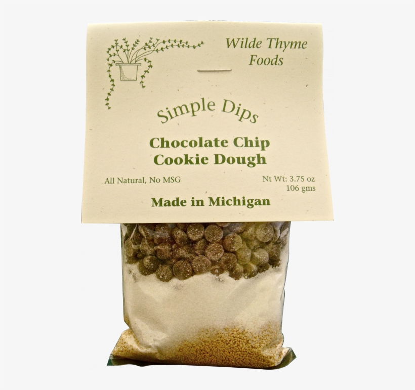 Chocolate Chip Cookie Dough - Coriander, transparent png
