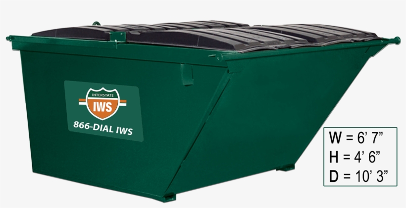 6 Yard Container, transparent png