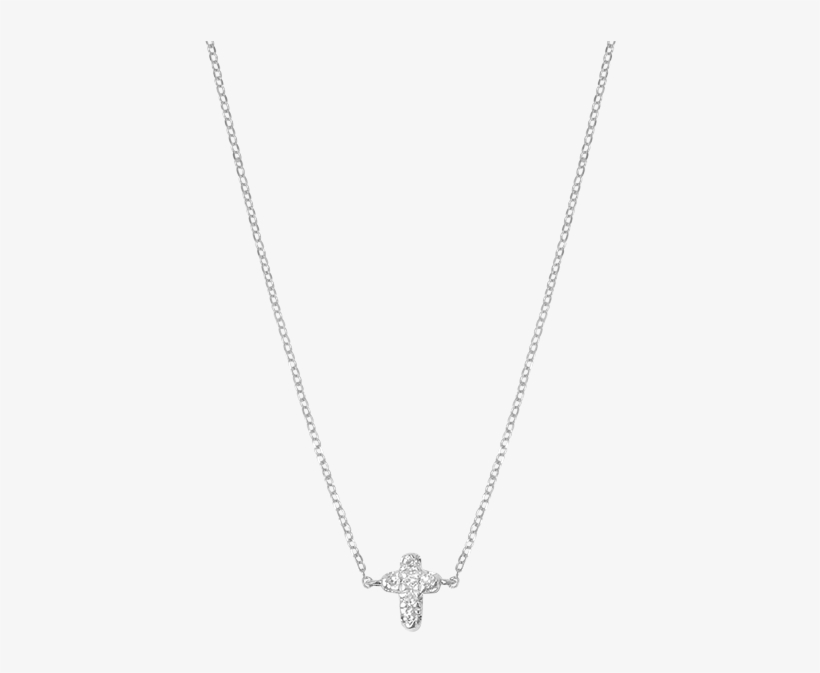 Gold And Diamonds, Cross Necklace - Necklace, transparent png