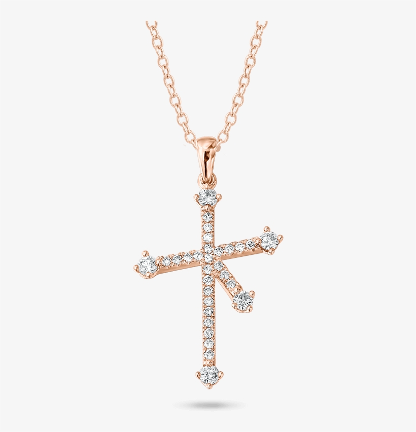 Southern Cross Diamond Micro Set Pendant In Rose Gold - Locket, transparent png