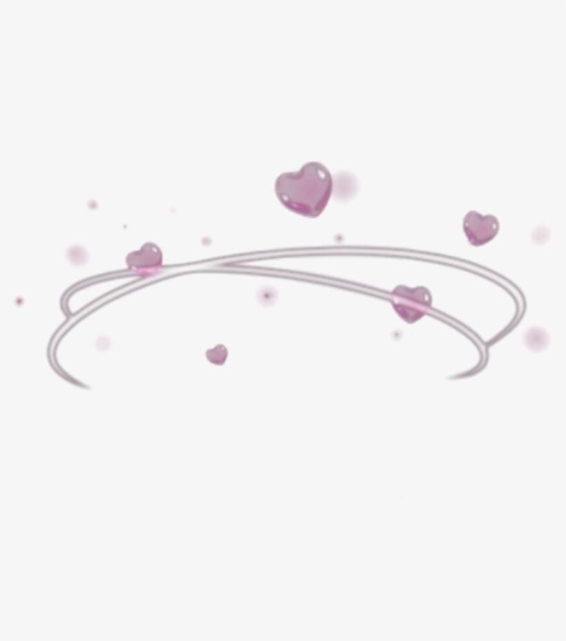 Aureola Sticker - Crown Heart Png, transparent png