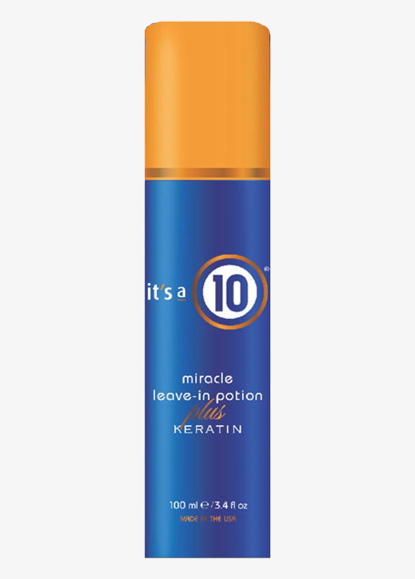 It's A 10miracle Leave-in Potion Plus Keratin - It's A 10 Hair Product, transparent png